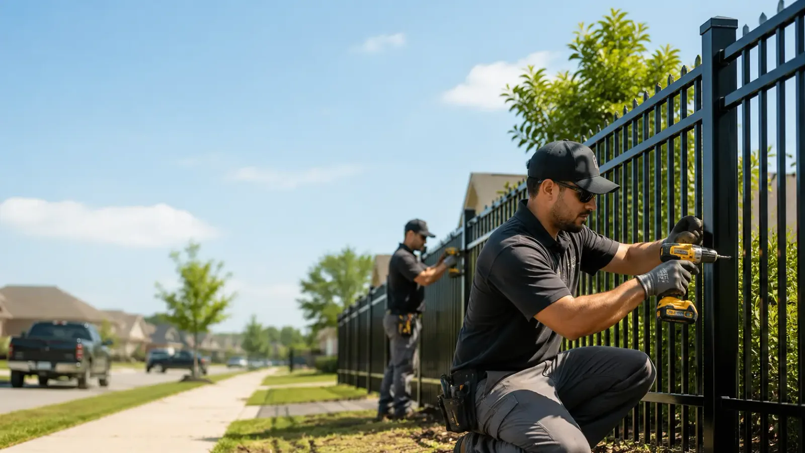 Metal Fence Installation in Alburtis, PA